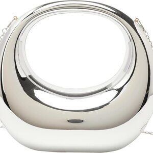 Acrylic Clutch Purses for Women Evening Handbag Top-handle Moon Hobo Bag